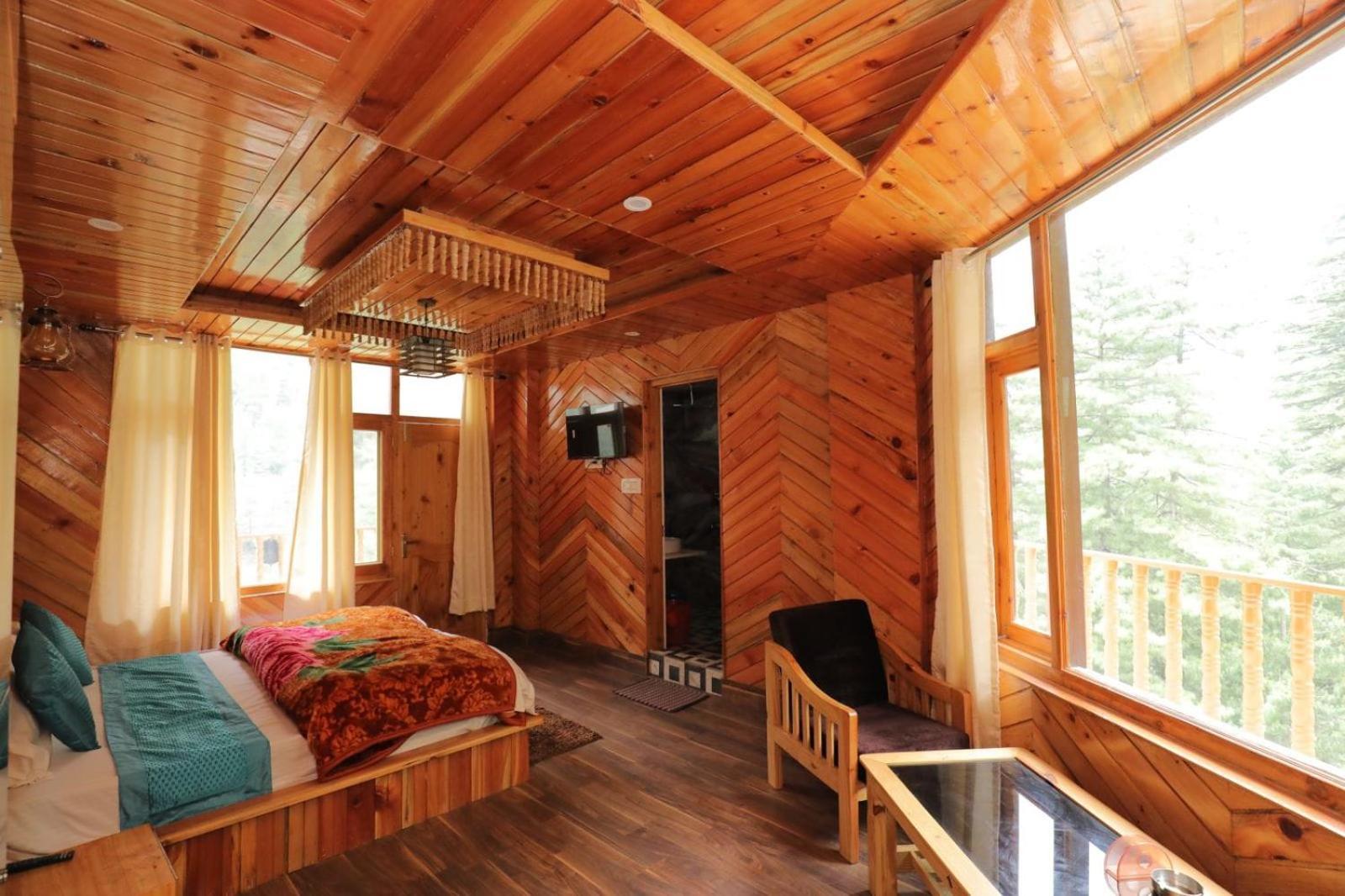 Shangri-La Rooms & Restaurant Kasol Exterior photo